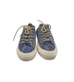 Tenisi dama Converse, 38, material textil, albastru - imagine 3