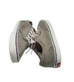 Tenisi barbati Vans, 46, material textil, gri - imagine 4
