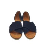 Sandale dama Apple Of Eden, 42, piele intoarsa, negru - imagine 3