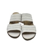 Saboti dama Caprice, 38, piele, alb - imagine 3