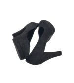 Pantofi dama  41, material textil, negru - imagine 4