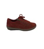 Adidasi dama Legero, 41, piele intoarsa, rosu