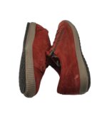 Adidasi dama Legero, 41, piele intoarsa, rosu - imagine 4