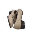 Pantofi dama Alexandria, 38, piele, bej - imagine 4