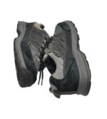 Adidasi barbati  44, piele intoarsa, material textil, gri - imagine 4