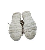 Sandale dama 38, material textil, maro - imagine 5