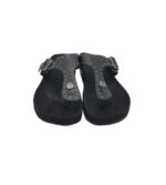 Saboti dama Graceland, 39, imitatie de piele, negru - imagine 3