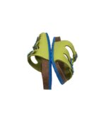 Saboti copii Lico, 31, imitatie de piele, galben - imagine 3