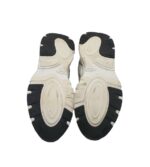 Adidasi dama Boohoo, 40, imitatie de piele, material textil, alb gri - imagine 5