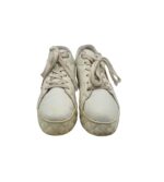 Adidasi dama River Island, 37, imitatie de piele, alb - imagine 3