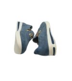 Adidasi dama 36, material textil, albastru - imagine 4