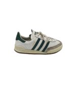 Adidasi barbati Adidas Jeans, 43, piele intoarsa, piele, alb gri