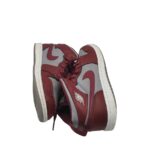 Adidasi copii Jordan, 35, piele, visiniu gri - imagine 4