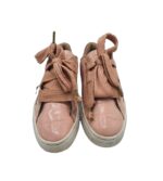 Adidasi dama Puma Basket, 37, imitatie de piele, piele, roz - imagine 3