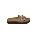 Saboti dama 37, piele, crem