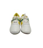 Adidasi dama Mik 5, 39, imitatie de piele, alb galben - imagine 3