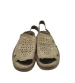 Sandale dama Helix, 41, piele, bej - imagine 3