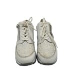 Adidasi dama Waldlaufer, 40, imitatie de piele, piele, alb - imagine 3