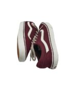 Tenisi dama Vans, 39, material textil, visiniu - imagine 4