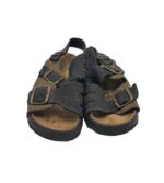 Sandale barbati Helix, 41, piele, maro - imagine 3