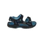 Sandale dama Dunlop, 39, material textil, negru gri