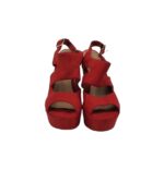 Sandale dama New Look, 36, material textil, rosu - imagine 3