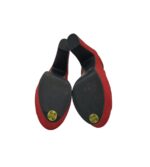 Sandale dama New Look, 36, material textil, rosu - imagine 5