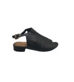 Sandale dama M&S, 38, imitatie de piele, negru