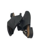 Sandale dama M&S, 38, imitatie de piele, negru - imagine 4