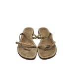 Saboti dama Clarks, 39, piele, auriu - imagine 3