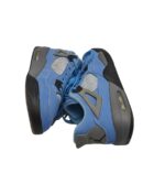 Adidasi dama 36, imitatie de piele, albastru - imagine 4