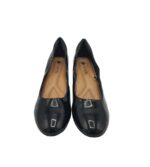 Pantofi dama Pavers, 42, imitatie de piele, negru - imagine 3
