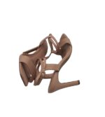 Sandale dama Next, 38, imitatie de piele, bej - imagine 4