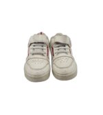 Adidasi copii Kappa, 26, imitatie de piele, alb - imagine 3