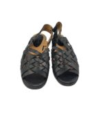 Sandale dama Softpoints, 38, piele, negru - imagine 3