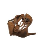 Pantofi dama Graceland, 38, material textil, maro - imagine 4