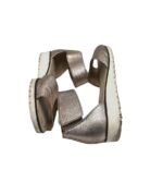 Sandale dama Gabor, 37, piele, argintiu - imagine 4