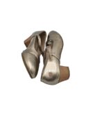 Pantofi copii Nine West, 33, imitatie de piele, auriu - imagine 4