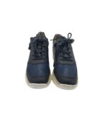 Pantofi dama Rieker, 36, imitatie de piele, albastru negru - imagine 3