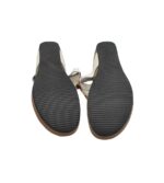 Saboti dama Ellie.D, 40, piele, alb - imagine 5