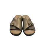 Saboti dama Free Step, 38, imitatie de piele, bej - imagine 3