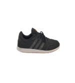 Adidasi copii Adidas, 35, imitatie de piele, negru