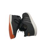 Adidasi copii Adidas, 35, imitatie de piele, negru - imagine 4
