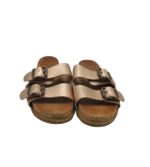 Saboti dama Blowfish , 40, imitatie de piele, auriu - imagine 3