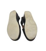 Sandale dama Heavenlysoles, 39, imitatie de piele, piele, negru - imagine 5