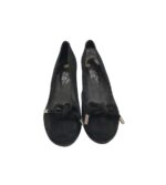 Pantofi dama Alba Moda, 38, piele intoarsa, negru - imagine 3