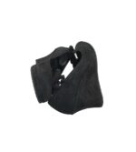 Pantofi dama Alba Moda, 38, piele intoarsa, negru - imagine 4