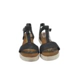 Sandale dama Jenny Fairy, 38, imitatie de piele, negru - imagine 4