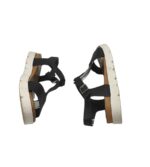 Sandale dama Jenny Fairy, 38, imitatie de piele, negru - imagine 3