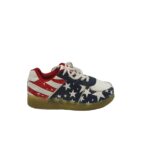 Adidasi dama 37, imitatie de piele, alb albastru